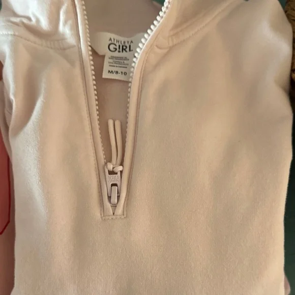 Athleta Blush Pink Half-Zip Hoodie - Picture 9 of 9